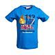 Salt and Pepper Jungen T-Shirt Kinder Motiv Feuerwehr Blau Wendepailletten Größe 92/98-128/134