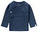noppies Baby Shirt Wickelshirt Newborn Blau Frühchenkleidung Basic