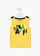 Losan Kinder T-Shirt ohne Arm Trägershirt Gelb Jungen Sommer 