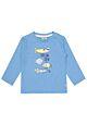 Salt and Pepper Baby T-Shirt Langarm Langarmshirt Blau Jungen Fisch 