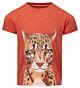 noppies Shirt Kurzarm Mädchen Oberteil T-Shirt Sommer Leopard-Print 