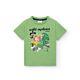 boboli T-Shirt Kurzarm Grün Dschungel Jungen Sommer Kinder