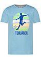 Salt and Pepper Jungen T-Shirt Kinder Sport Fußball Blau 