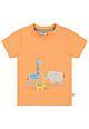Salt and Pepper T-Shirt Kurzarm Sommer Jungen Orange Tiere Baby 