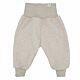 Maximo GOTS Baby Hose Schlupfhose Pumphose Baumwollfleece Braun