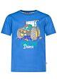 Salt and Pepper Jungen T-Shirt Kurzarm Kinder Traktor Blau