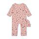 Feetje Overall Babyanzug  + Mütze Einteiler Geschenkkarton Schlafanzug Baby Mädchen Rosa 