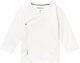 noppies Baby Shirt Wickelshirt Newborn Weiß Frühchenkleidung Basic