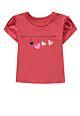 ESPRIT Baby Shirt Kurzarm T-Shirt Koralle Herz Mädchen Kinder 