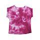 ESPRIT Mädchen T-Shirt Shirt Kurzarm Pink Batik Möwe Kinder 