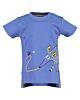 BLUE SEVEN Baby T-Shirt Blau Ameisenbär Sommer Kurzarm Jungen 