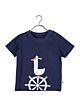 BLUE SEVEN Baby T-Shirt Kurzarm Jungen Blau Maritim Druck Größe 