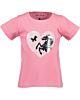 BLUE SEVEN Mädchen T-Shirt Pink Sommer Kurzarm Wendepailletten Herz Kinder 