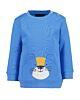 BLUE SEVEN Sweatshirt Pullover Baby Jungen Bär Blau Kinder