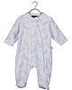 BLUE SEVEN Jungen Schlafanzug Einteiler Anzug Overall Baby Nicky Blau Tiere