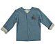 Dimo Jacke Babyjäckchen Shirtjacke Blau Baby Erstlings-Jacke Jungen