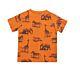 Losan Kinder T-Shirt Shirt Kurzarm Orange Afrika-Tiere Jungen Sommer