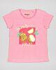Losan Mädchen T-Shirt Kurzarm Pink Zitrone Pailletten Kinder Sommer