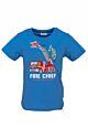 Salt and Pepper Jungen Shirt T-Shirt Kurzarm Kinder Feuerwehr Blau