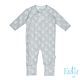 Feetje Baby Schlafanzug Einteiler Overall Grau Giraffe Erstausstattung Frühchen-Kleidung Basic