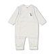 Feetje Schlafanzug Einteiler Overall Baby Grau Giraffe Jungen Mädchen Variofuß Basic