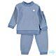 Feetje Kinder Schlafanzug Nachtwäsche Zweiteiler Pyjama Blau Basic
