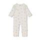 Feetje Schlafanzug Baby Einteiler Natur Variofuß Overall Blumen Ripp-Jersey Basic