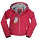 Outburst Mädchen Jacke Softshelljacke Pink Kinder Übergangsjacke Wasserdicht