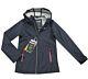 Outburst Mädchen Jacke Softshelljacke Blau Kinder Übergangsjacke Wasserdicht