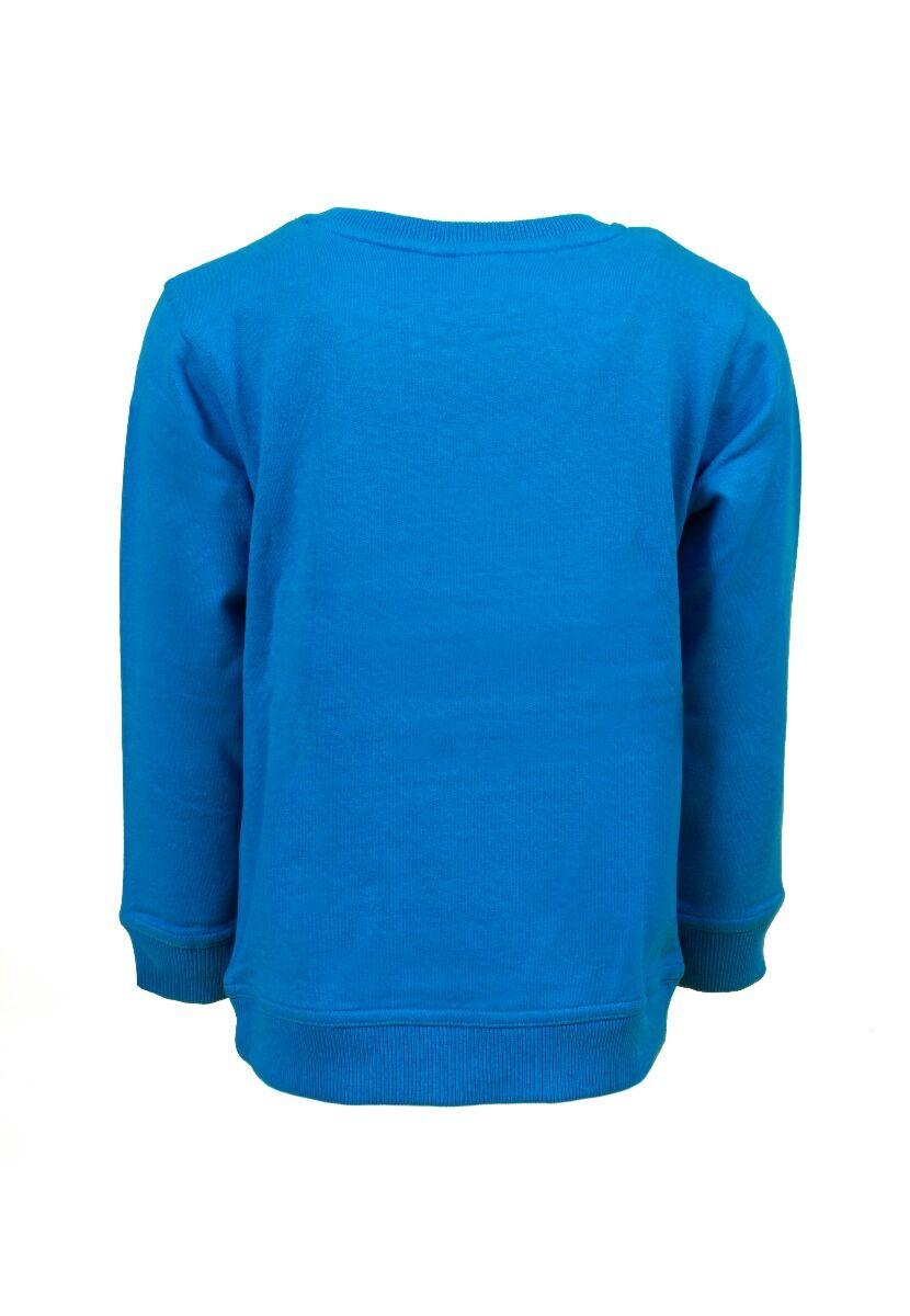 Salt and Pepper Baby Jungen Sweatshirt Pullover in crown blue mit Feuerwehr 