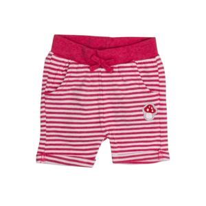Salt and Pepper Baby Hose Shorts Jersey Pink Weiß Mädchen Kinder Größe 56-68