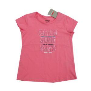 Kanz Mädchen T-Shirt Kurzarm Pink Sommer Kinder 