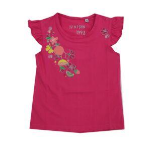 Topo Mädchen Shirt Kurzarm Pink Früchte Sommer Kinder