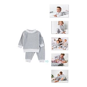 Feetje Schlafanzug Pyjama Nachtwäsche Zweiteiler Baby Mädchen Jungen Damen Herren Größe 56 - XL