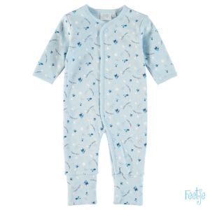 Feetje Baby Schlafanzug Einteiler Blau Overall jungen Basic