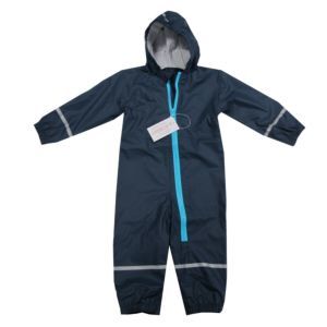Playshoes Kinder Regen-Overall Regenanzug Jungen Mädchen Wasserdicht Einteiler Matschanzug Größe 86-110