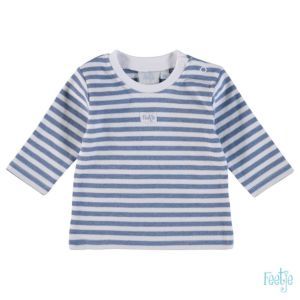 Feetje Baby Shirt Langarm Blau Weiß Gestreift Jungen Größe 50-74 Basic