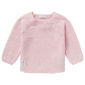 noppies Baby Shirt Pullover Wickelshirt Strick Newborn Rosa Basic