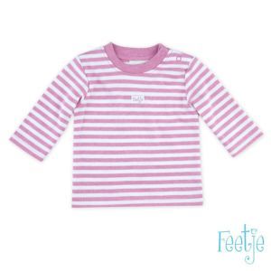 Feetje Baby Shirt Langarm Pink Gestreift Mädchen Basic