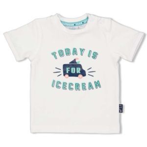 Feetje Jungen T-Shirt Weiß Baby Sommer Kurzarm Baby 