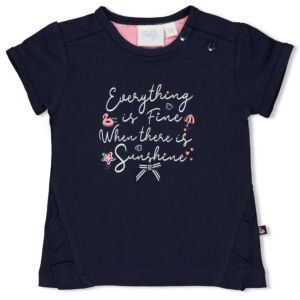 Feetje Mädchen T-Shirt Kurzarm Sommer Baby Marine Größe 62, 68